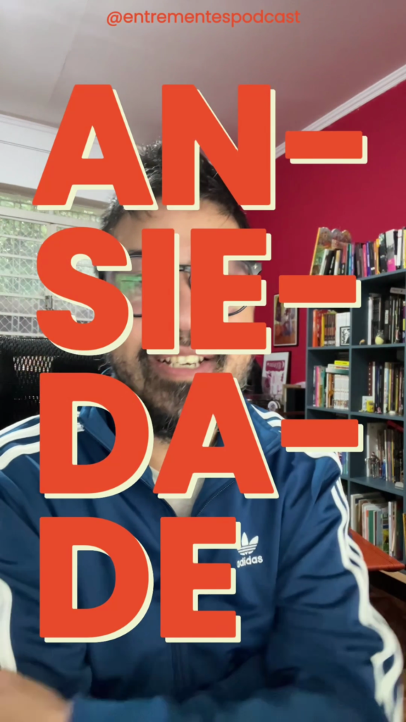 Capa do vídeo com dica para aliviar ansiedade antecipatória