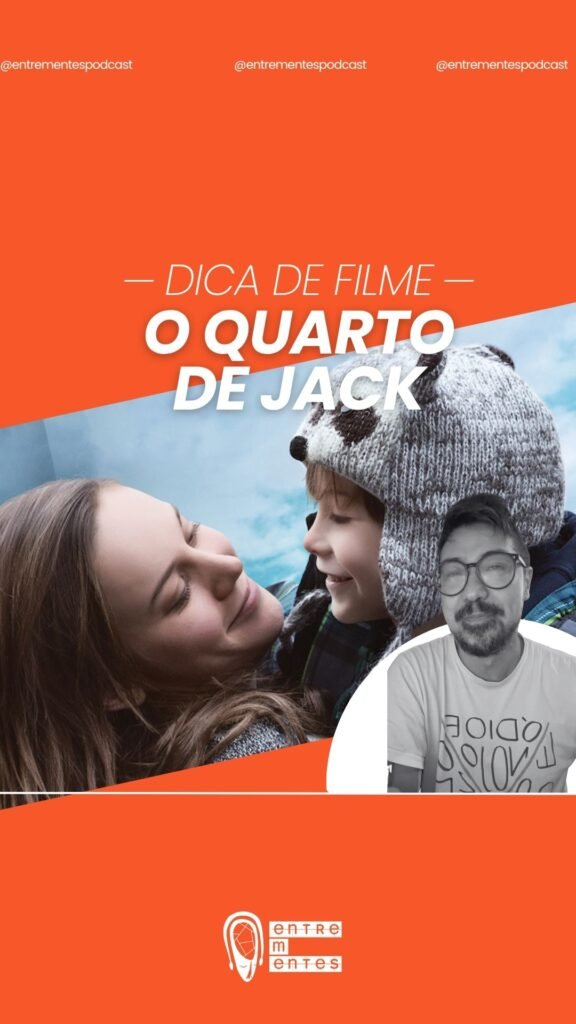 Capa do vídeo com comentário sobre o filme O Quarto de Jack e a abordagem do trauma